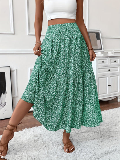 Elena Ditsy Floral Skirt