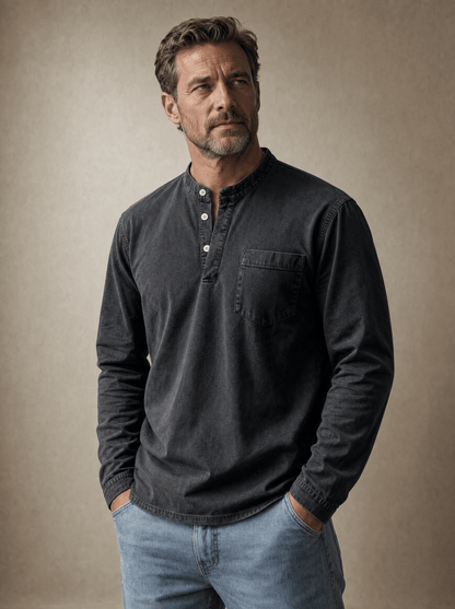 Hudson™ | Classic Washed Henley