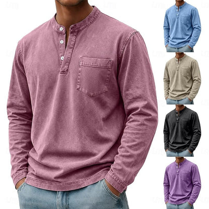 Hudson™ | Classic Washed Henley