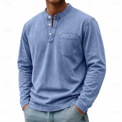 Hudson™ | Classic Washed Henley