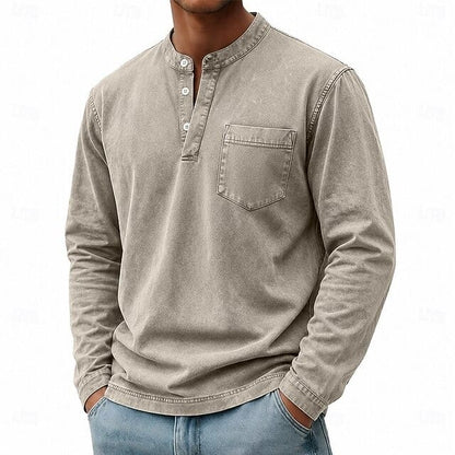 Hudson™ | Classic Washed Henley