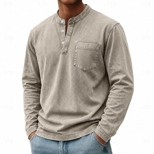 Hudson™ | Classic Washed Henley