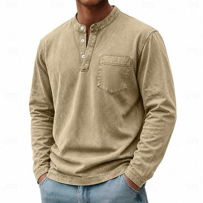 Hudson™ | Classic Washed Henley