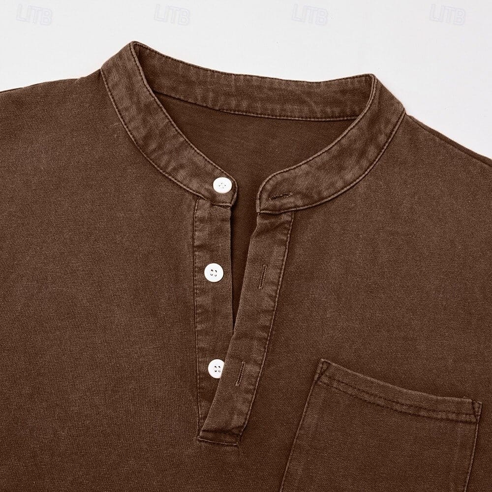 Hudson™ | Classic Washed Henley